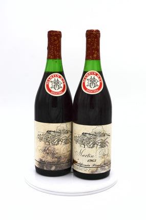 1963 Martin Ray Pinot Noir, Saratoga, Santa Cruz Mountains