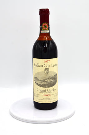 1977 Badia a Coltibuono Chianti Classico Riserva