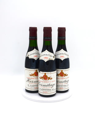 1983 M. Chapoutier Hermitage, Cuvee Marie-Robert et Sophie, Rhone (half-bottle)