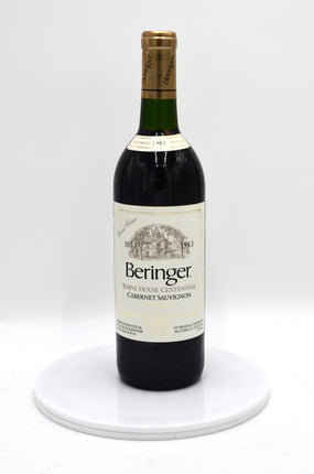 1983 Beringer Vineyards Cabernet Sauvignon, Rhine House Centennial, Napa Valley