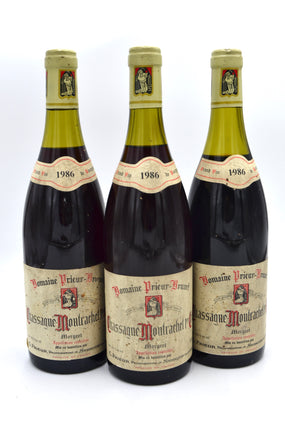 1986 Domaine Prieur-Brunet Chassagne-Montrachet Rouge, Morgeot, Premier Cru