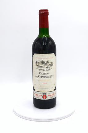 1986 Château Les Ormes de Pez, St. Estèphe