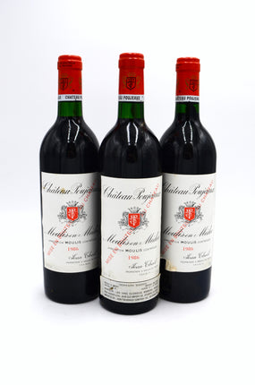 1986 Château Poujeaux, Moulis-en-Medoc