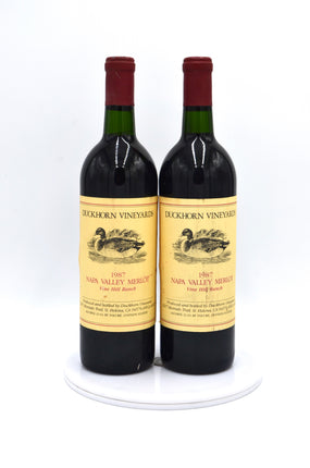 1987 Duckhorn Vineyards Merlot, Vine Hill Ranch, Napa Valley