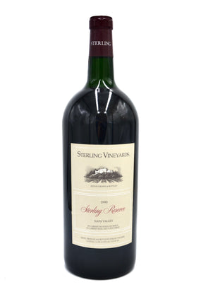 1990 Sterling Vineyards Reserve Red, Artist Series, Napa Valley (double-magnum)