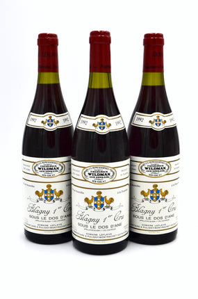 1992 Domaine Leflaive Blagny Rouge, Sous le Dos d'Ane, Premier Cru