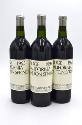 1993 Ridge Vineyards Zinfandel, Lytton Springs, Dry Creek Valley, Sonoma County