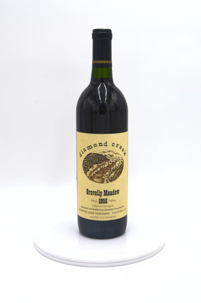 1995 Diamond Creek Cabernet Sauvignon, Gravelly Meadow, Napa Valley