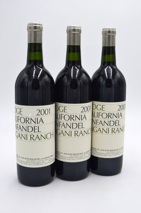 2001 Ridge Vineyards Zinfandel, Pagani Ranch, Sonoma Valley
