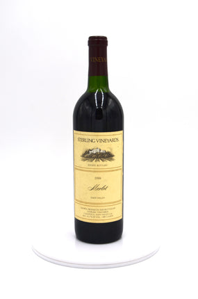 1986 Sterling Merlot, Napa Valley