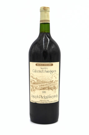 1981 Joseph Phelps Vineyards Cabernet Sauvignon, Backus Vineyard, Napa Valley (magnum)