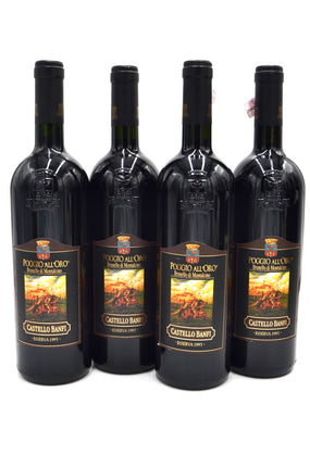 1995 Castello Banfi Brunello di Montalcino, Poggio all'Oro Riserva