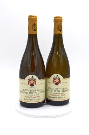 2005 Domaine Ponsot Morey Saint Denis Blanc, Clos des Monts Luisants, Vieilles Vignes, Premier Cru