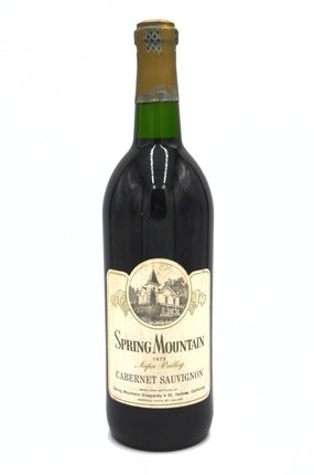 1973 Spring Mountain Cabernet Sauvignon, Napa Valley (magnum)