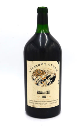 1981 Diamond Creek Cabernet Sauvignon, Volcanic Hill, Napa Valley (double-magnum)