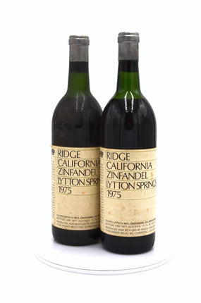 1975 Ridge Vineyards Zinfandel, Lytton Springs, Dry Creek Valley, Sonoma County
