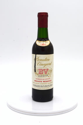 1966 Beaulieu Vineyard Georges de Latour Private Reserve Cabernet Sauvignon, Napa Valley (half-bottle)