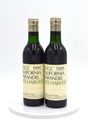 1991 Ridge Vineyards Late Harvest Zinfandel, Lytton Springs Estate Vineyard, Dry Creek, Sonoma County (half-bottle)