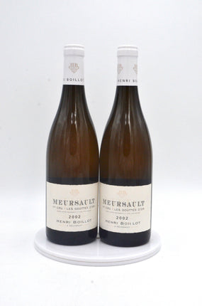 2002 Domaine Henri Boillot Meursault, Les Gouttes d'Or, Premier Cru