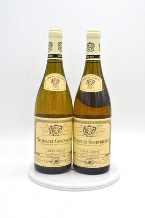 2002 Domaine Louis Jadot Meursault, Genevrieres, Premier Cru