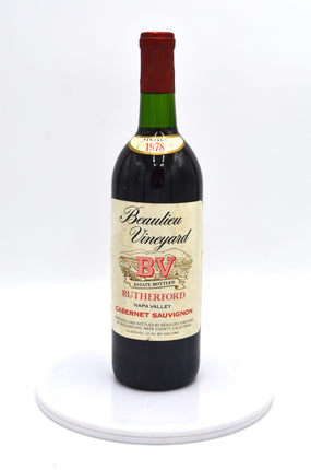 1978 Beaulieu Vineyard Rutherford Cabernet Sauvignon, Napa Valley