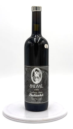 1993 Sausal Zinfandel, Century Vines, Alexander Valley