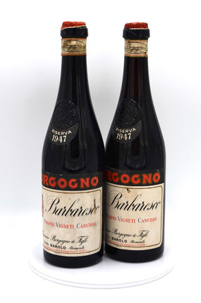 1947 Giacomo Borgogno & Figli Barbaresco, Propri Vigneti Canubbi Riserva