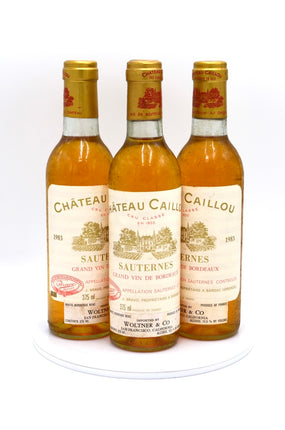 1983 Château Caillou, Barsac (half-bottle)