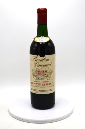 1961 Beaulieu Vineyard Georges de Latour Private Reserve Cabernet Sauvignon, Napa Valley