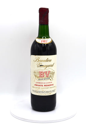 1967 Beaulieu Vineyard Georges de Latour Private Reserve Cabernet Sauvignon, Napa Valley