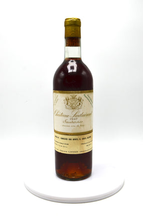 1947 Chateau Suduiraut, Sauternes