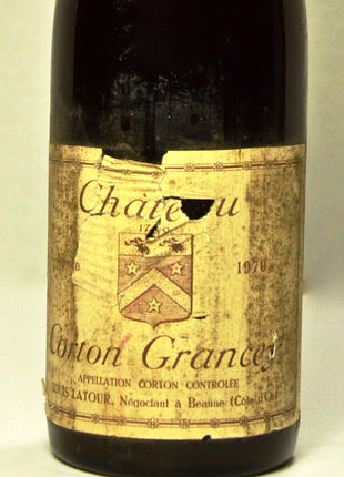 1970 Louis Latour Château Corton Grancey, Grand Cru