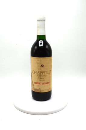 1973 Chappellet Cabernet Sauvignon, Napa Valley