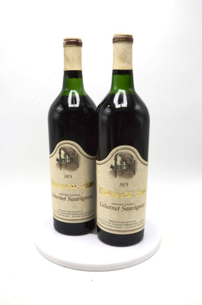 1975 Château St. Jean Cabernet Sauvignon, Sonoma County