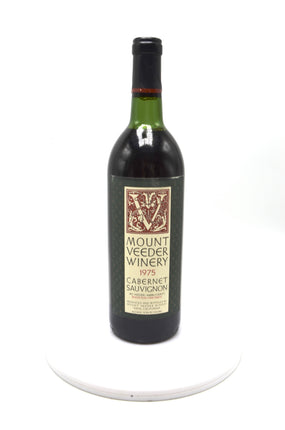 1975 Mount Veeder Winery Cabernet Sauvignon, Bernstein Vineyards, Napa Valley