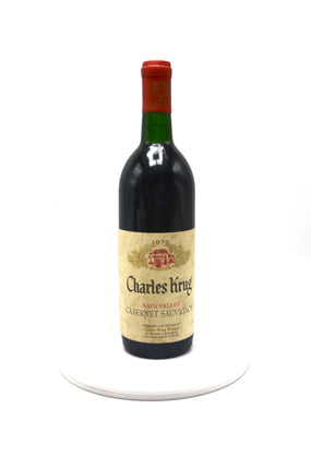 1975 Charles Krug Cabernet Sauvignon, Napa Valley