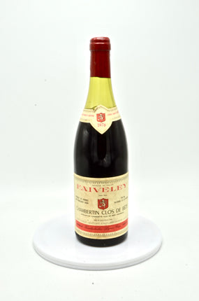 1976 Domaine Faiveley Chambertin, Clos de Beze, Grand Cru