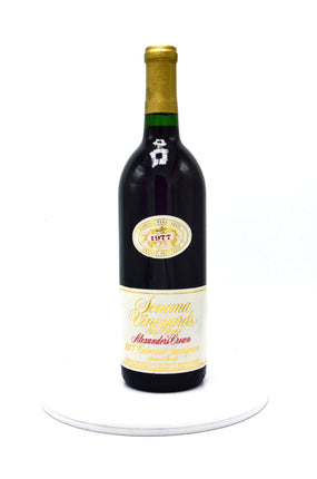 1977 Sonoma Vineyards Estate Cabernet Sauvignon, Alexander's Crown Vineyard, Sonoma County