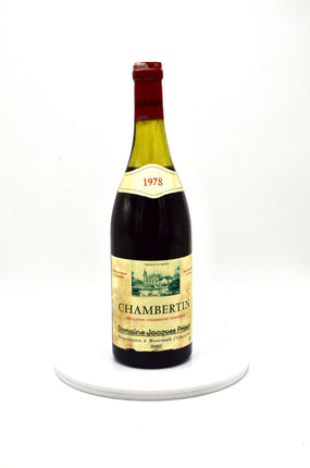 1978 Domaine Jacques Prieur Chambertin, Grand Cru
