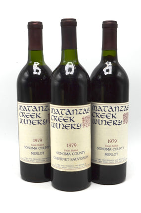 1979 Matanzas Creek Winery Merlot, Sonoma County