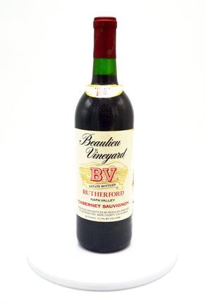 1980 Beaulieu Vineyard Rutherford Cabernet Sauvignon, Napa Valley