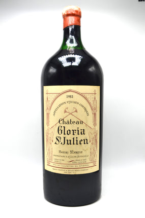 1981 Château Gloria, St. Julien (6-liter Imperial)