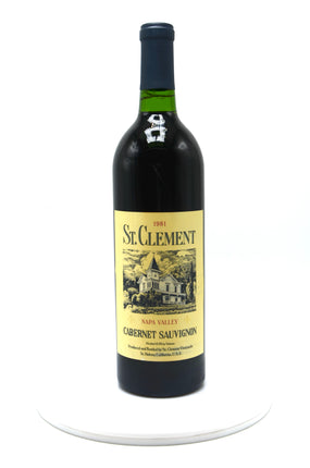 1981 St. Clement Cabernet Sauvignon, Napa Valley