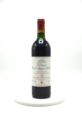 1985 Château Haut Bages Liberal, Pauillac