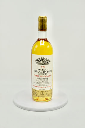 1985 Château Sigalas Rabaud, Sauternes