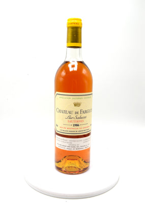 1986 Château de Fargues, Sauternes