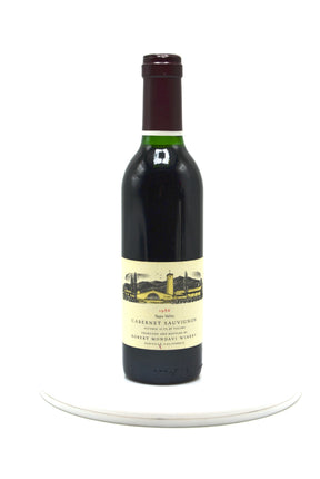 1986 Robert Mondavi Cabernet Sauvignon Unfiltered, Napa Valley (half-bottle)