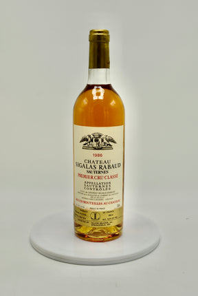 1986 Château Sigalas Rabaud, Sauternes