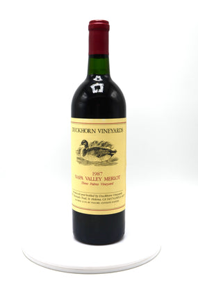 1987 Duckhorn Vineyards Merlot, Three Palms Vineyard, Napa Valley