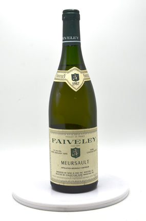 1987 Domaine Faiveley Meursault